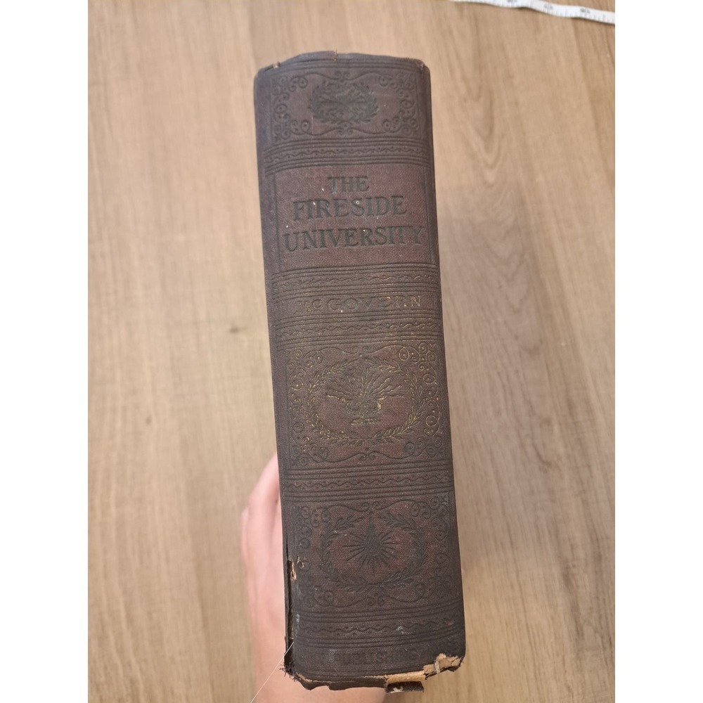 The Fireside University by John McGovern Vintage Union Publishing House